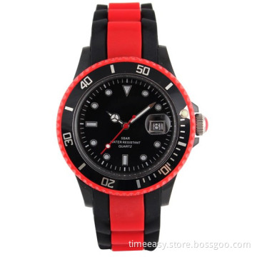 2014 Promotion Gift Silicone Quartz Watches with Various Colors